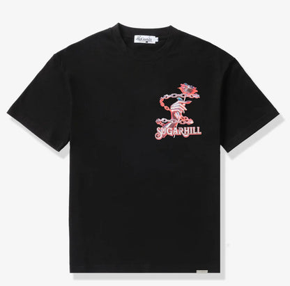SUGARHILL-"CHAINED TO YOU" T-SHIRT (BLACK)-SH24-SUM1-17