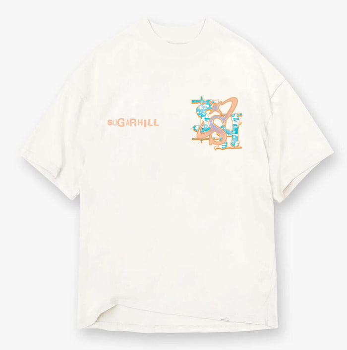 SUGARHILL-FACES" T-SHIRT (WHITE)-SH24-SUM2-16