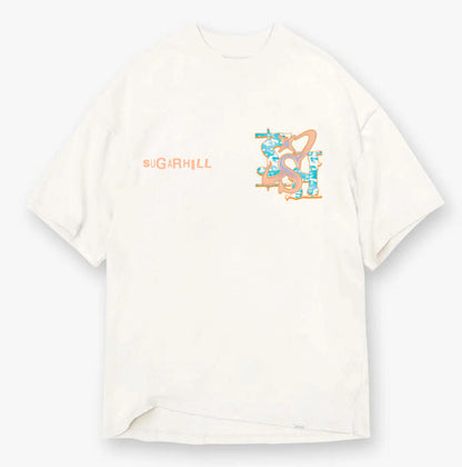 SUGARHILL-FACES" T-SHIRT (WHITE)-SH24-SUM2-16