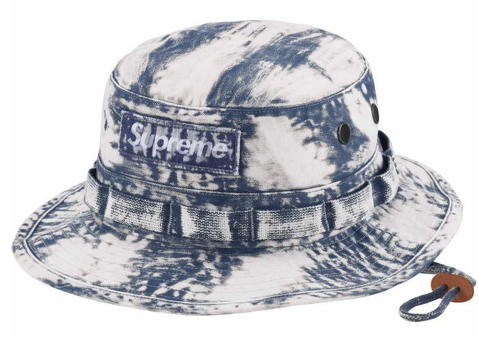SUPREME Bleached Chino Boonie  NAVY