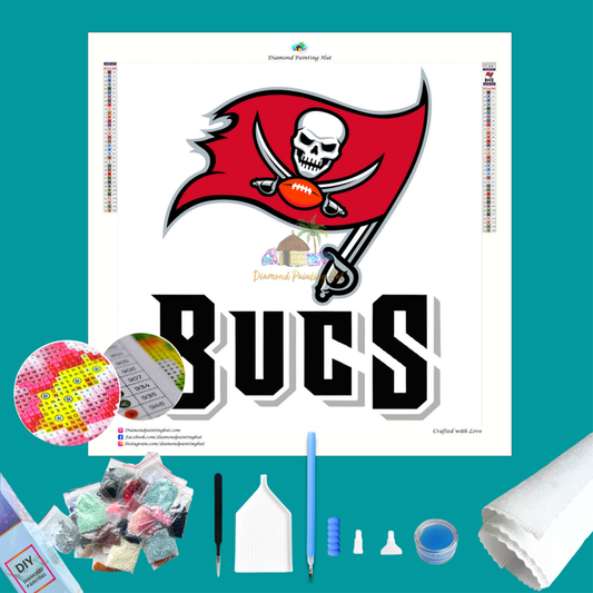 Tampa Bay Logo Diamond Painting