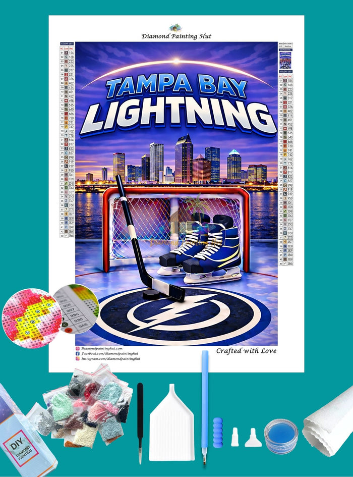 Tampa Bay NHL Skyline Diamond Painting