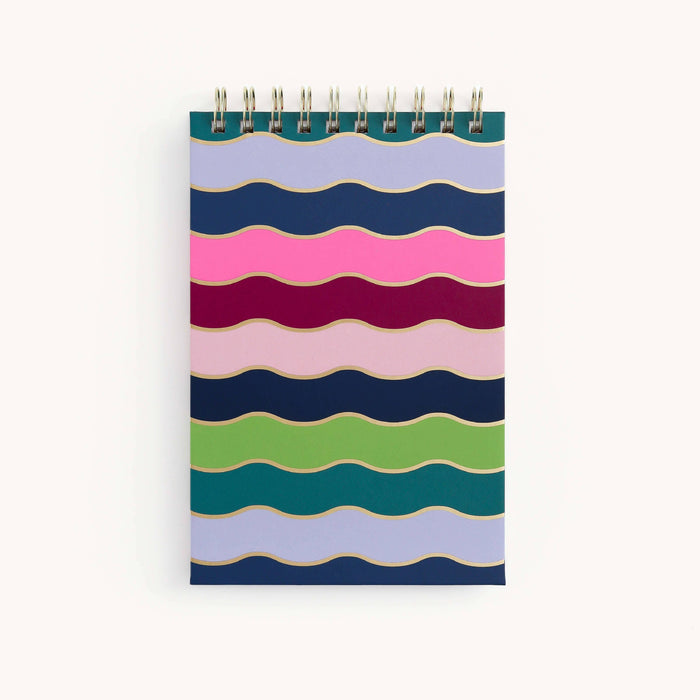 Top Spiral Notebook - Rainbow Row