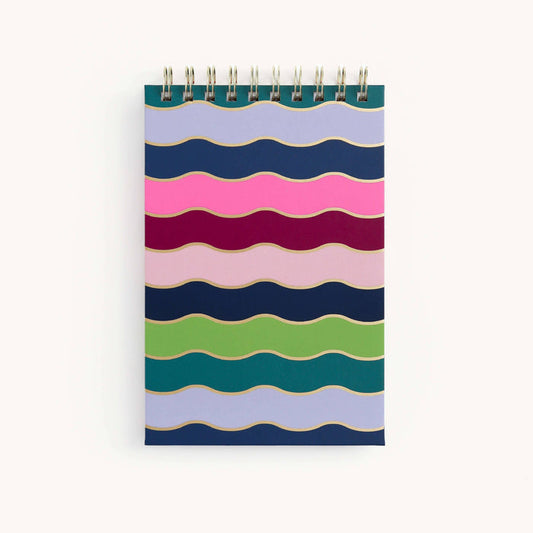 Top Spiral Notebook - Rainbow Row