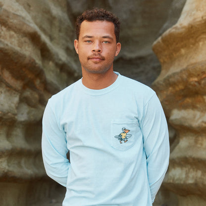 Turning Tides Long Sleeve Pocket Tee
