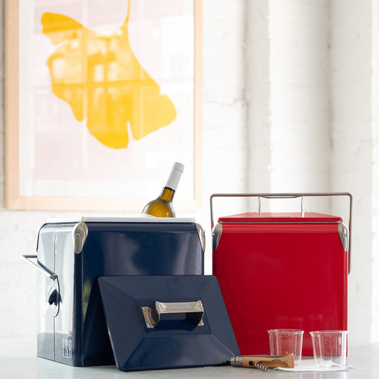 Vintage Metal Cooler