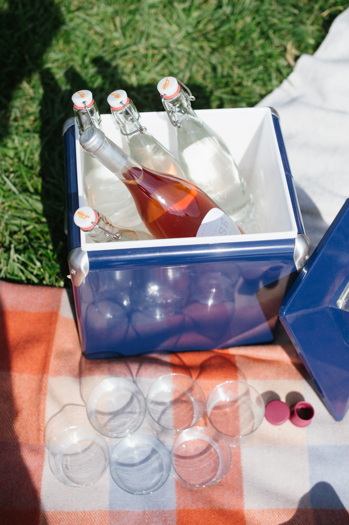 Vintage Metal Cooler