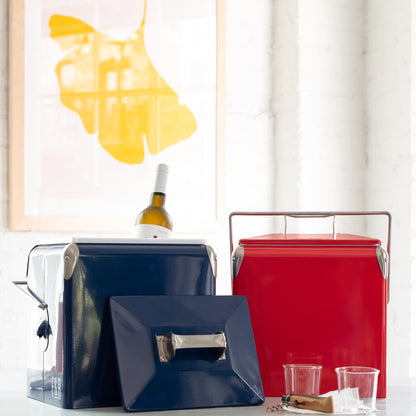Vintage Metal Cooler