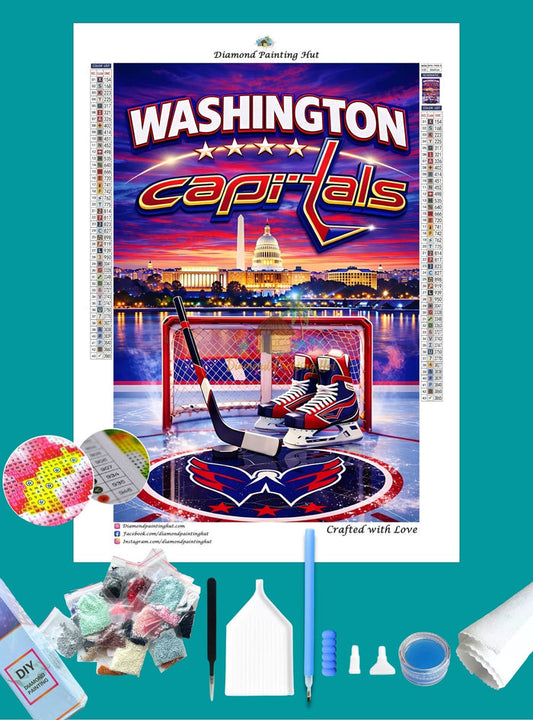 Washington NHL Skyline Diamond Painting