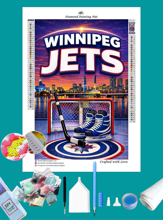 Winnipeg NHL Skyline Diamond Painting