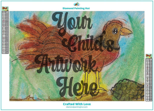 Your Child's Artwork Custom Diamond Painting-Diamond Painting Hut