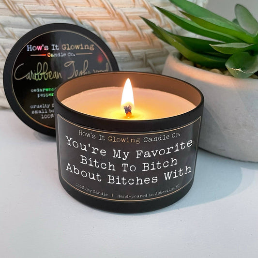 You're My Favorite Bitch To Bitch About Bitches With Candle