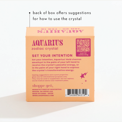 Zodiac Crystal Boxed Set Assortment